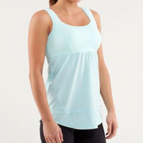 Lululemon Athletica Aqua Tank Top - Picture 1 of 6